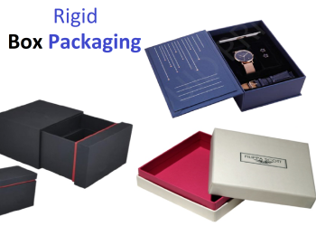 Rigid box packaging