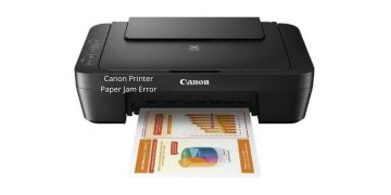 Canon Printer Paper Jam Error