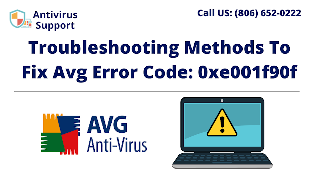 Troubleshooting Methods To Fix Avg Error Code 0xe001f90f