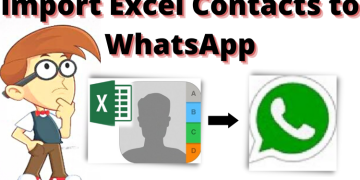 import excel contacts to whatsapp