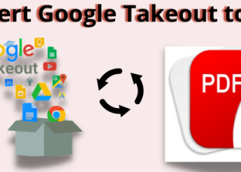 convert google takeout to pdf