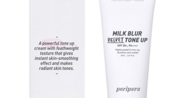 Peripera Milk Blur Tone Up Cream 02 Velvet Spf50+ Pa++++